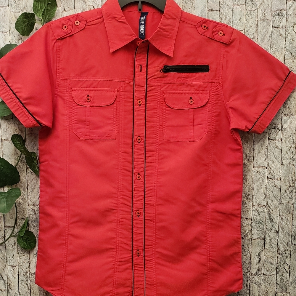 TRUE ROCK Button Down Shirt